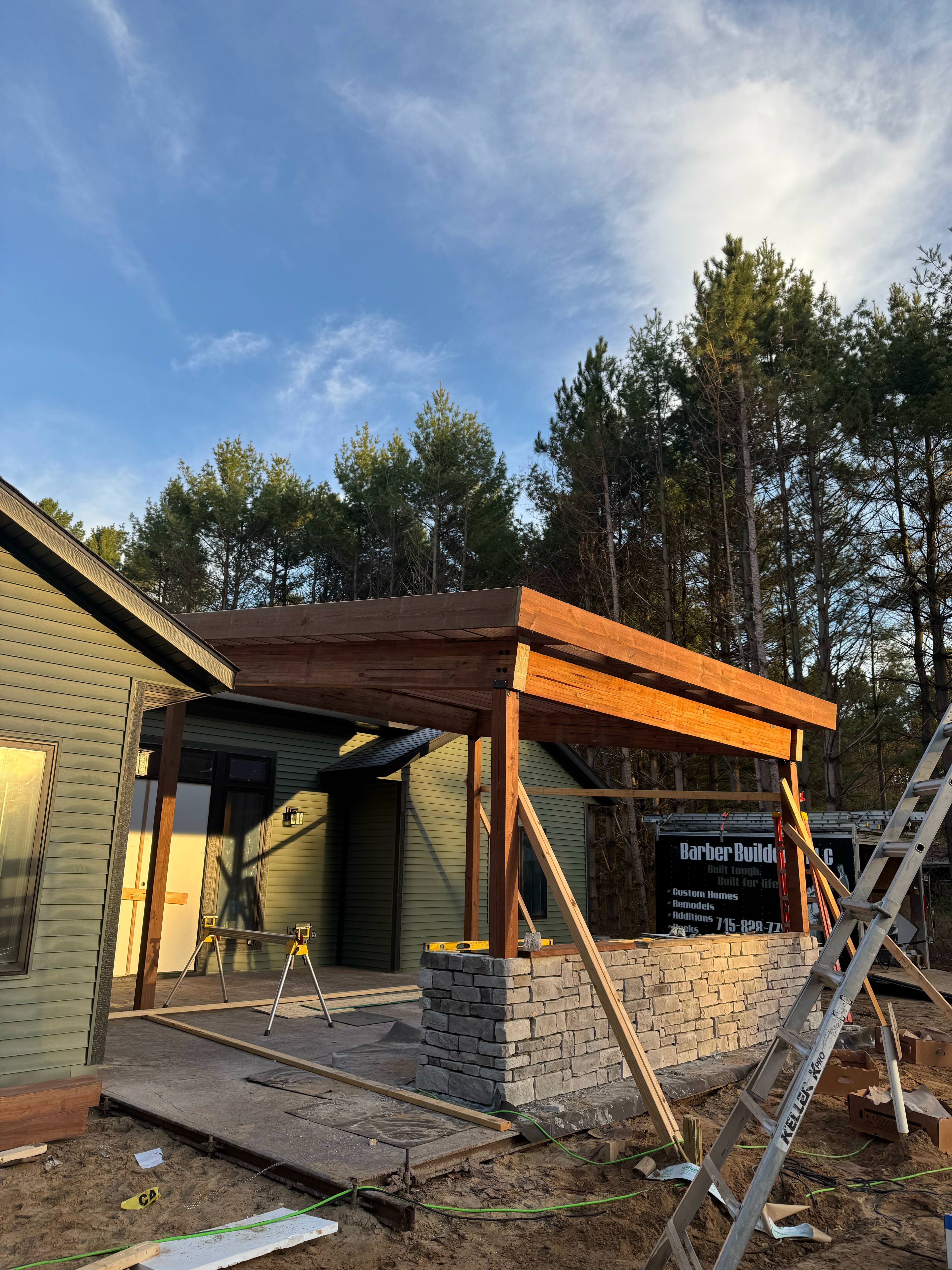 Pergola deck